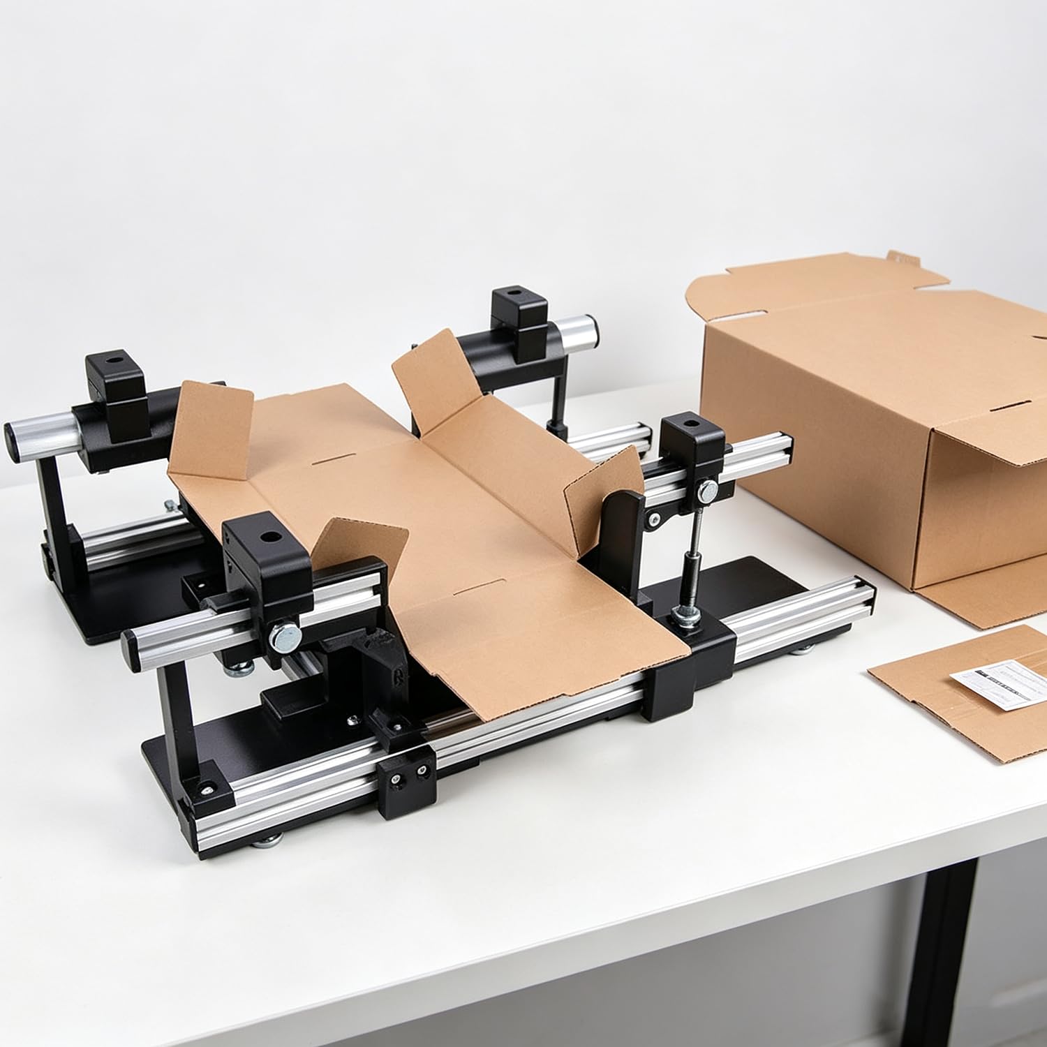 Azcabjie Multi-Size Adjustable Shipping Box Folding Fixture 35 * 45cm