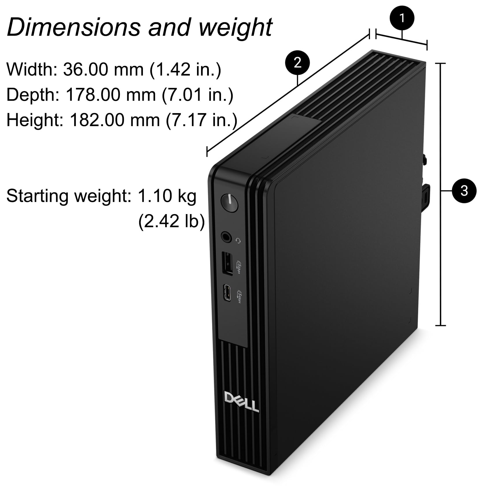 Amazon.co.jp: Dell Pro Micro Mini PC (次世代OptiPlex 7000 MFF