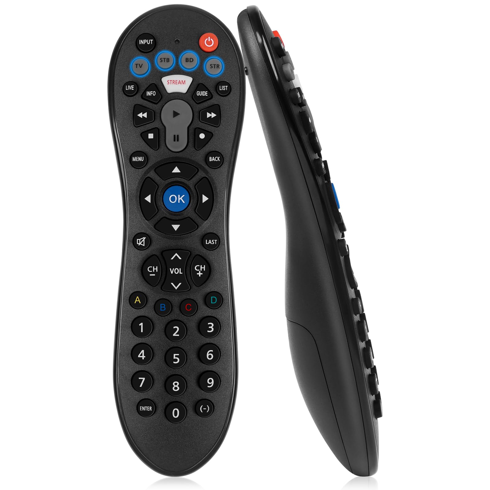 Telecomando universale per Samsung, LG, Vizio, Sony, TCL, Insignia, Sharp, Philips, Panasonic, JVC, Hisense, Toshiba, Sanyo, Seiki e altre marche (telecomando universale)