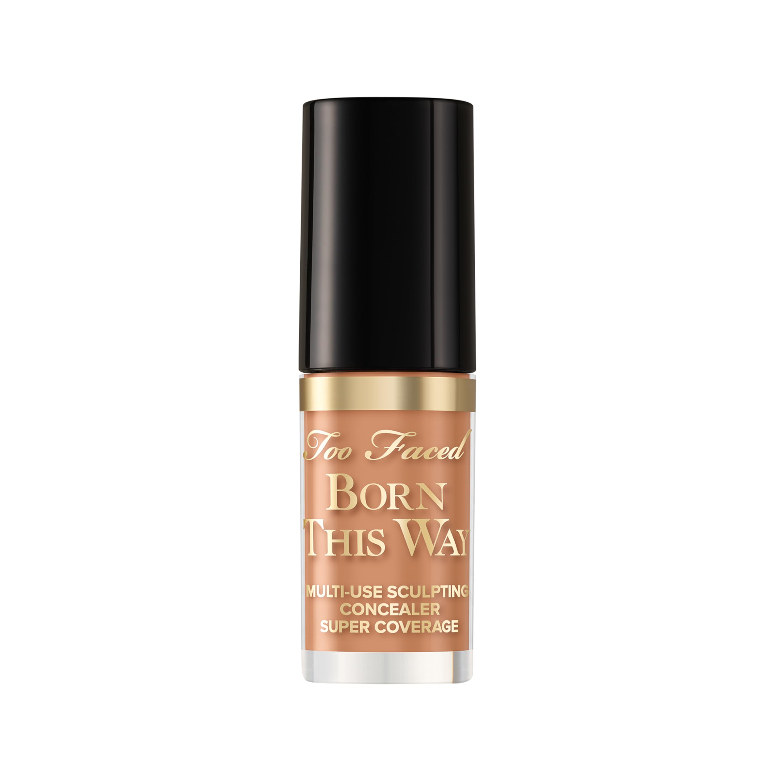 Too Faced Born This Way Super Coverage Multi-Use Concealer | Oil Free, Long Lasting + Hydrating, 2 ml