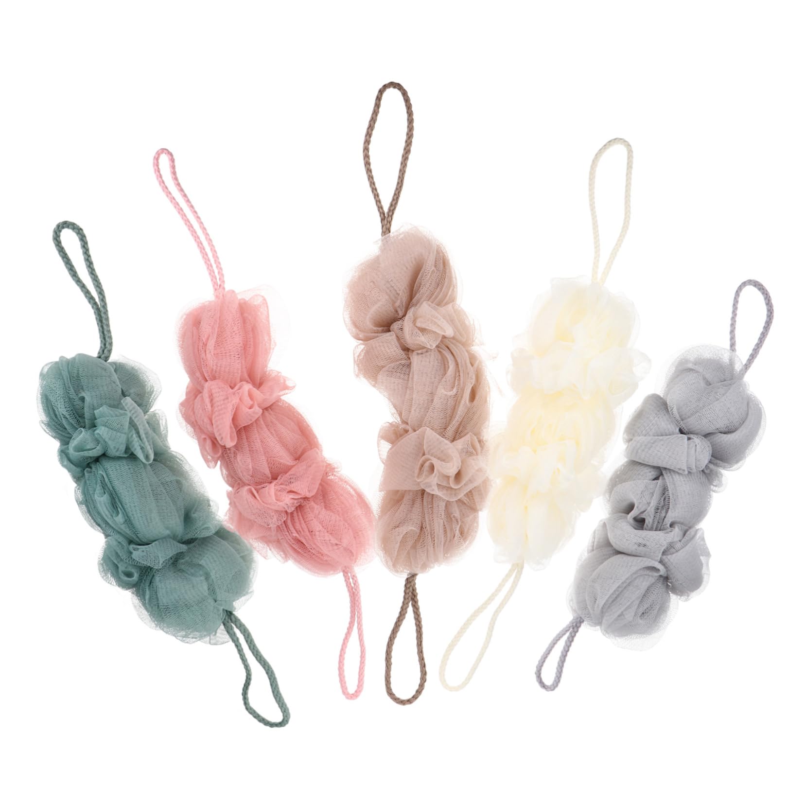 Serviettes exfoliantes adultes pour nettoyer le dos facilement sous la douche