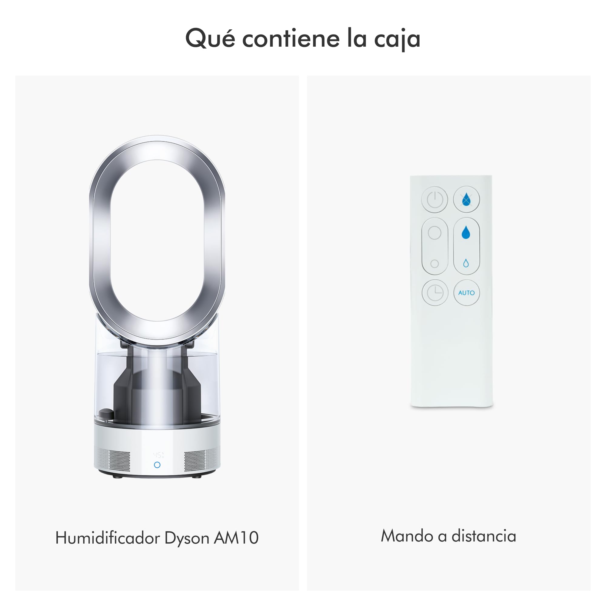 Dyson AM10 Humidificador y Ventilador, Humidificación Higiénica de