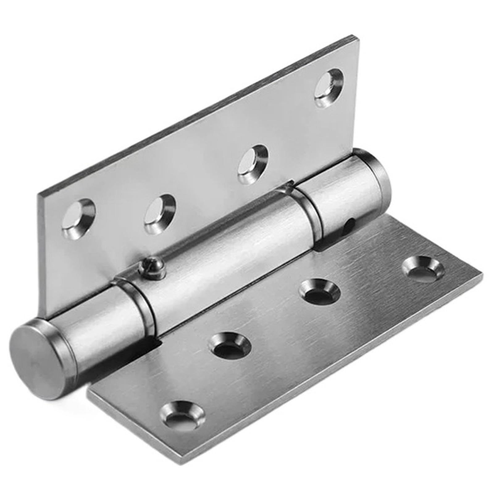Kexcftg One Color Lnvisible Door Hinge With Closer Automatic Closing Self-Rebound Hydraulic Spring Buffer Positioning Self-Closing Woode(5 Inch Hydraulic)