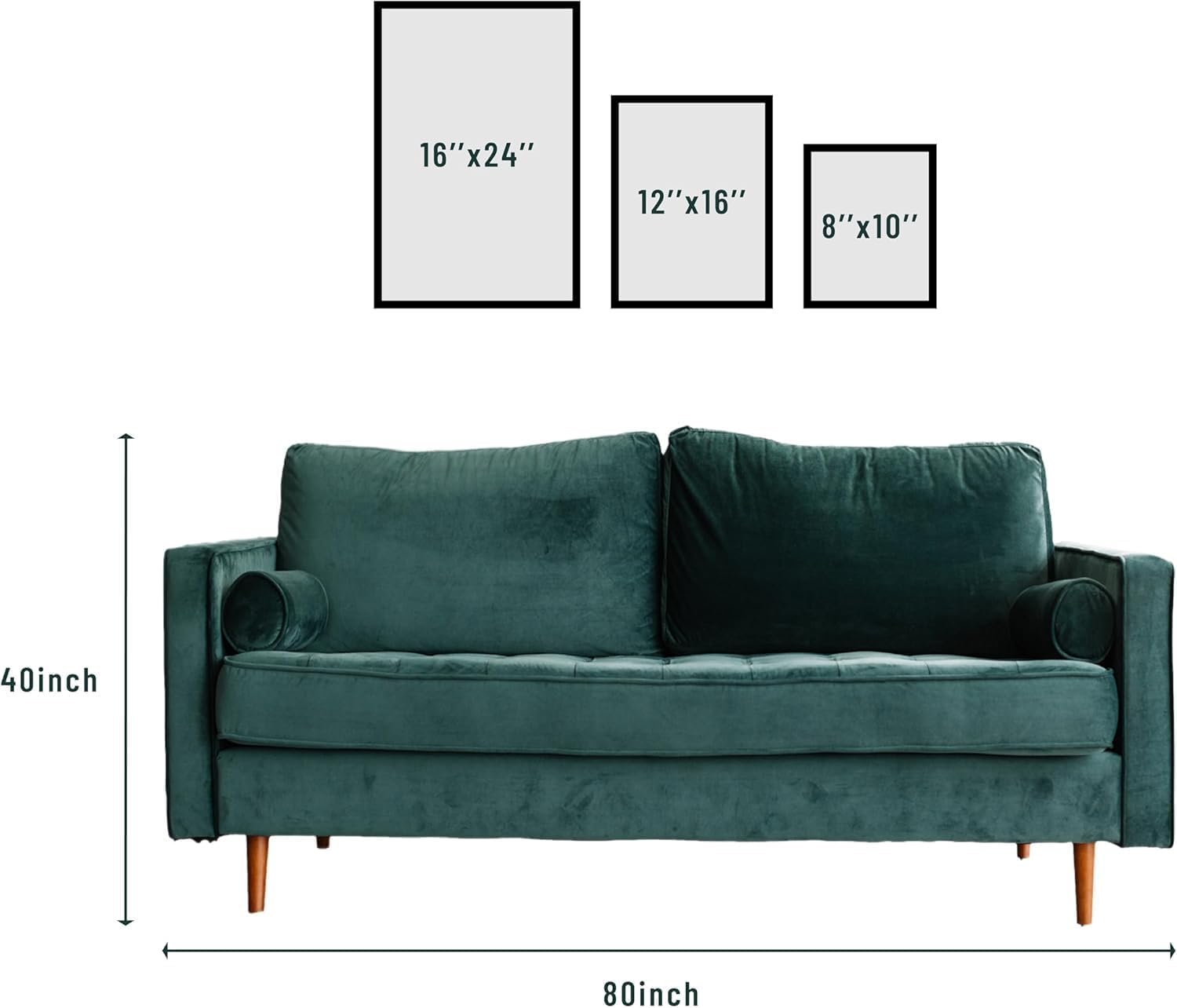 Framed Pope Leo XlV Poster Classic Portrait Christ Art Print，Religious Figure Painting For Church/Prayer Room Pray bless （ Gold-1 8"x10"） - Image 8