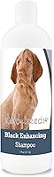 Vista 70 de Healthy Breeds Affenpinscher Black Enhancing Shampoo - Limpiador suave con vitamina E, aloe y aceite de coco que añade brillo, brillo e intensidad a