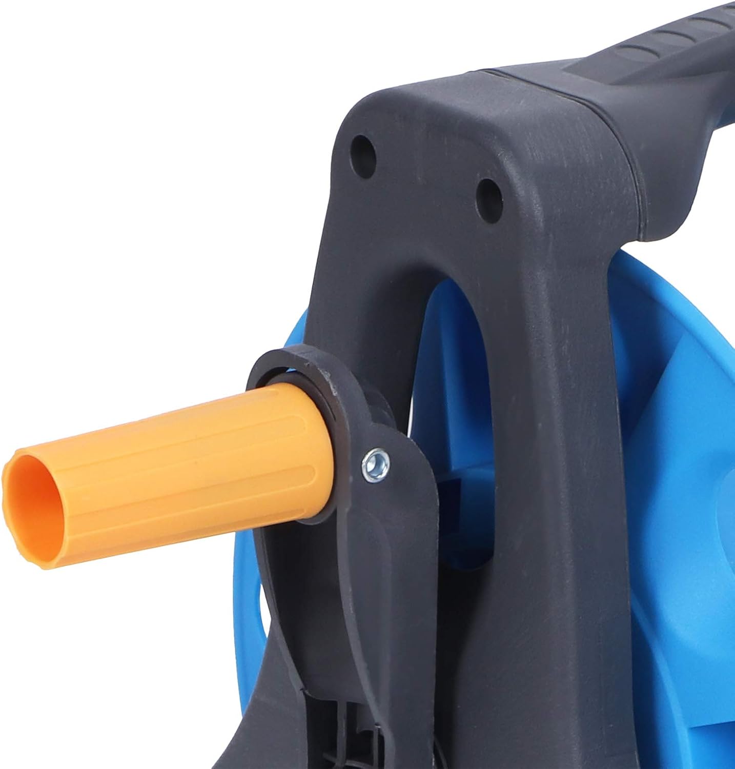 Water Pipe Reel Rack, G 1/2in Garden Hose Reel Rack with Folding R