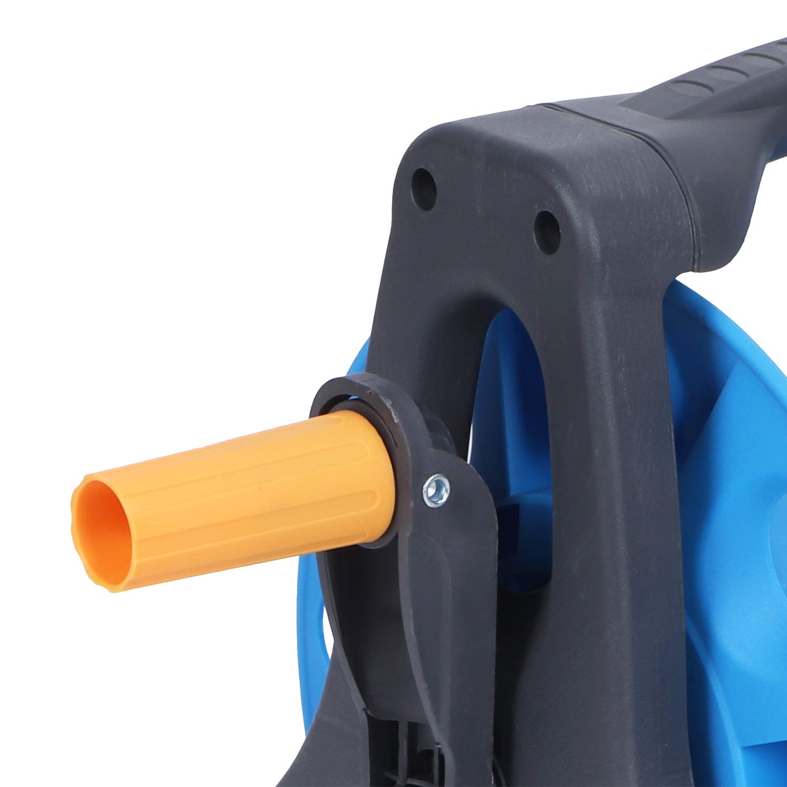 Porta avvolgitubo portatile da giardino, G1/2", organizer per tubi dell'acqua, strumento di avvolgimento portatile, supporto per avvolgitubo esterno, irrigazione, lavaggio auto, pulizia