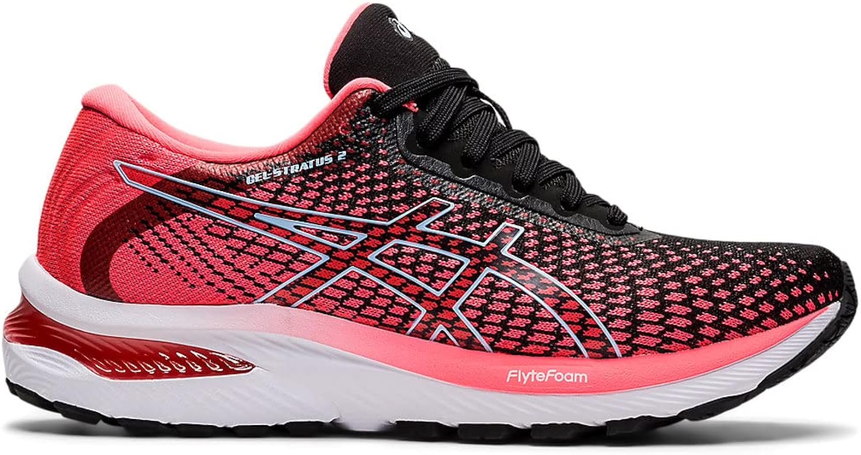 asics gel stratus 2 knit test