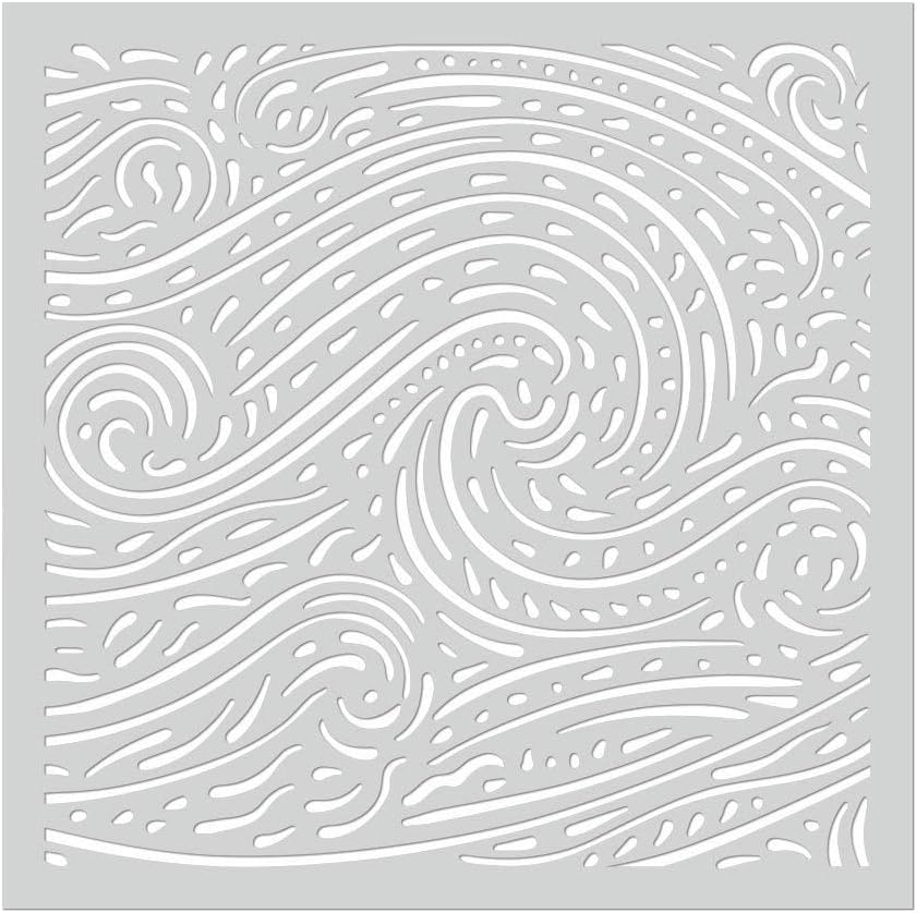 Hero Arts SA126 Stencils, Starry Night Stencil