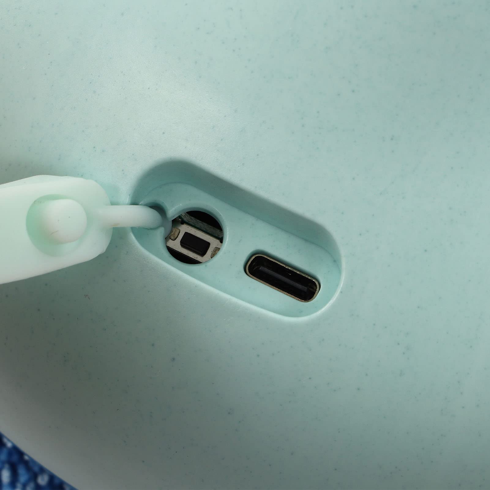 Scrubber Elettrico Senza Fili Rotante, Spazzola per la Pulizia del Vetro elettrica da 8,5 W 5 V 2 A per Finestra Blu