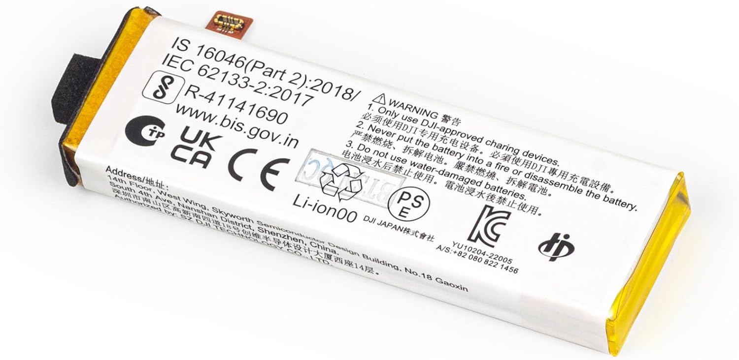 Renekton 1300mAh Osmo Pocket 3Pocket Camera Replacement Battery for DJI osmo Pocket 3, BHX212