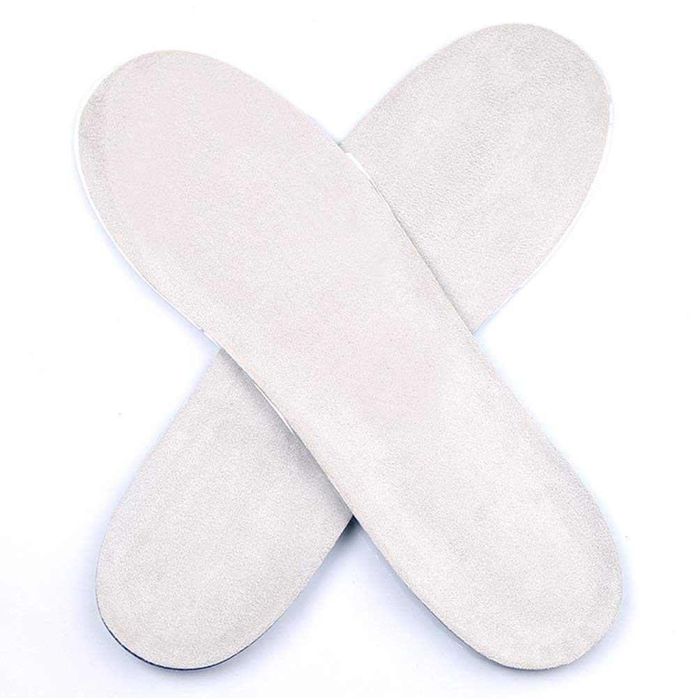 1 Paio di Grandi Dimensioni Plantare Plantare Plantare massaggiante in Silicone Antiscivolo Gel Morbido Sottopiede per Scarpe Sportive per Uomo Solette Donna(Schwarz,L (44-50))