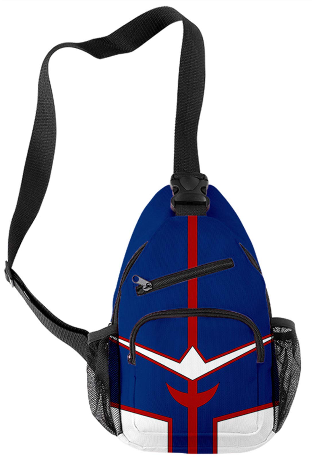 HANDAFA Anime My Hero Single Shoulder Bag Manga Sling Bag Cosplay Daypack(All Might)