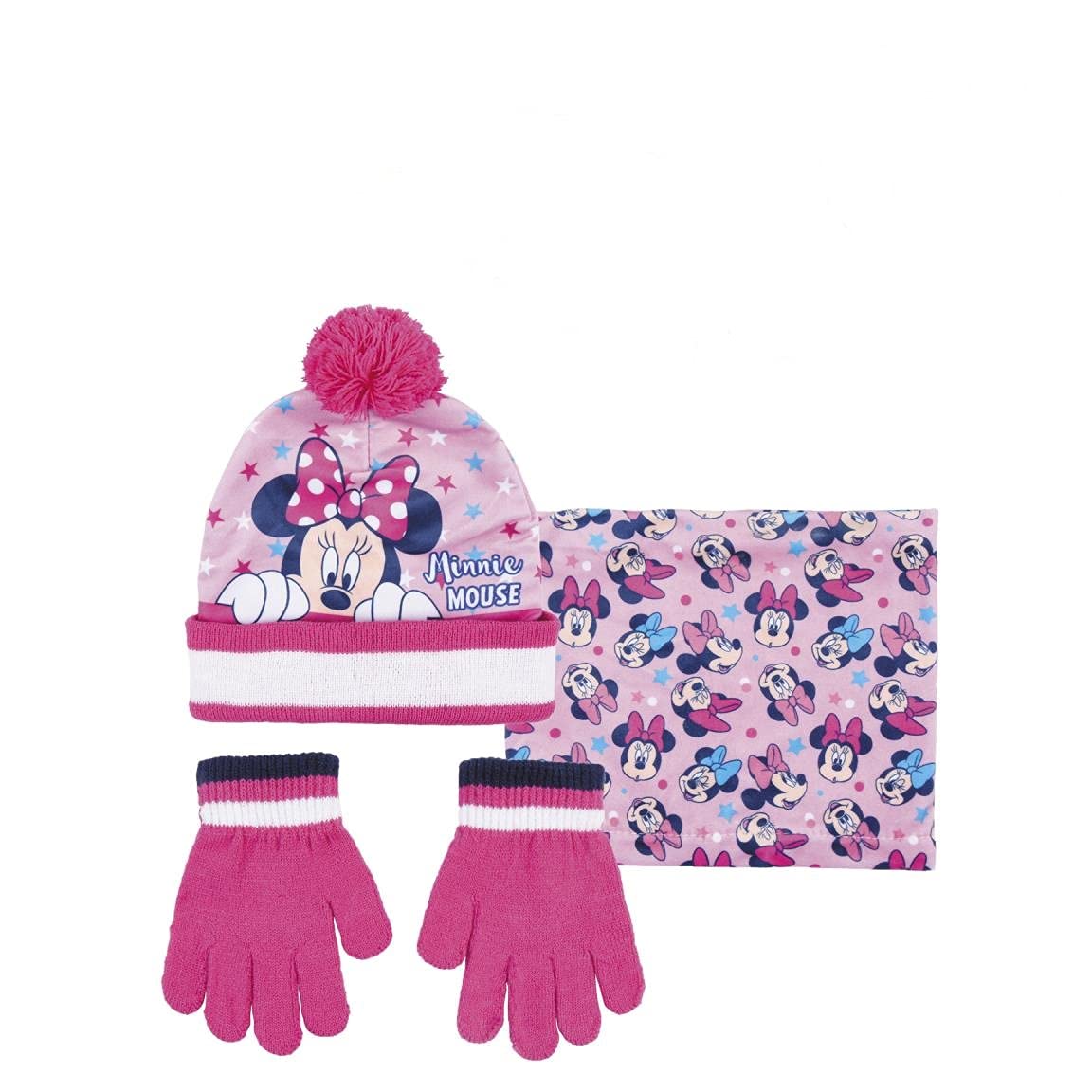 Set Invernale 3-in-1 Principessa Per Bambine - Cappello, Sciarpa E Guanti - Morbido E Caldo Per Freddo - Foto 2