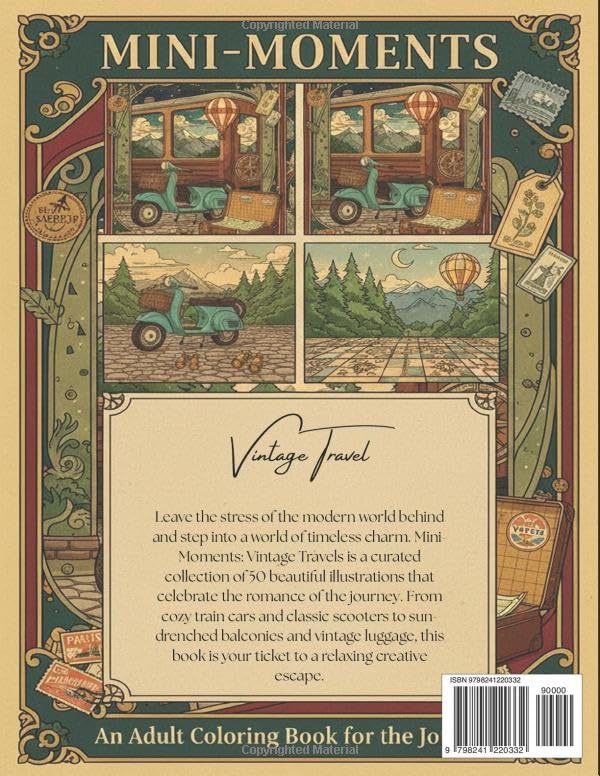 Mini-Moments: Vintage Travels (The Painting Studio) image 3