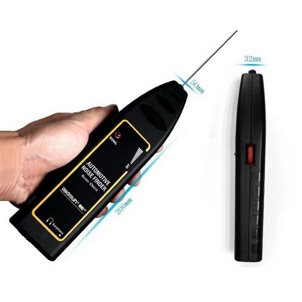 EM410 stéthoscope électronique automobile, moteur automobile et détecteurs de bruit anormaux du moteur. Réparer le meilleur outil pour la voiture