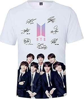 Kpop BTS T-Shirt for Men Women, Unisex Short Sleeve Casual