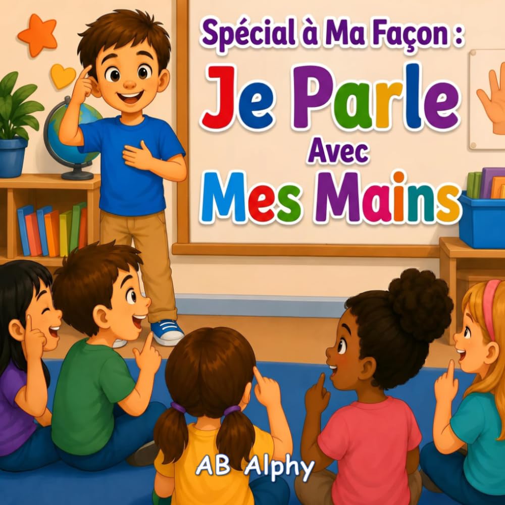 Spécial à Ma Façon : Je Parle Avec Mes Mains: Une histoire touchante pour enfants sur la surdité, la langue des signes, l’amitié, la confiance en soi et l’inclusion pour les enfants de 4 à 8 ans