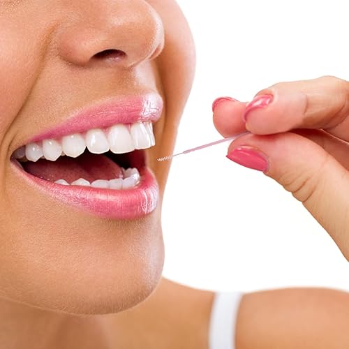 Miniatura 6 de Healifty 1200pcs palillos de dientes de doble cabeza, palillos de dientes de plástico desechables para limpieza de dientes cuidado bucal