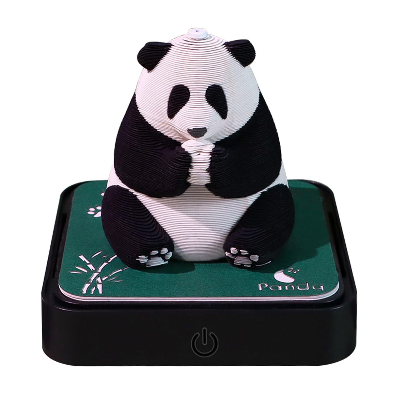 3D Calendar 2026, Time Piece Calendar 2026, 3D Tear-Off Art Desk Calendar W LED Lights, Creative 3D Memo Pad Paper Art Tree House DIY Paper Carving.