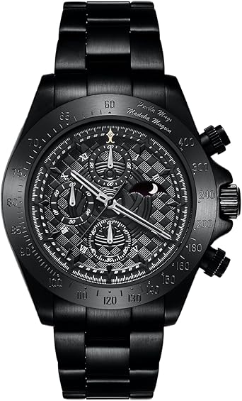 魔法少女まどか☆マギカ 叛逆の物語 サン&ムーン クロノグラフ腕時計 暁美ほむら chronograph_madomagi_madoca1.