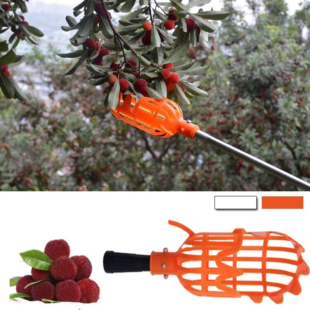 UPKOCH Obstpflücker Set - 2 Robuste Pflückkörbe Ohne Stiel Für Äpfel, Birnen & Mehr