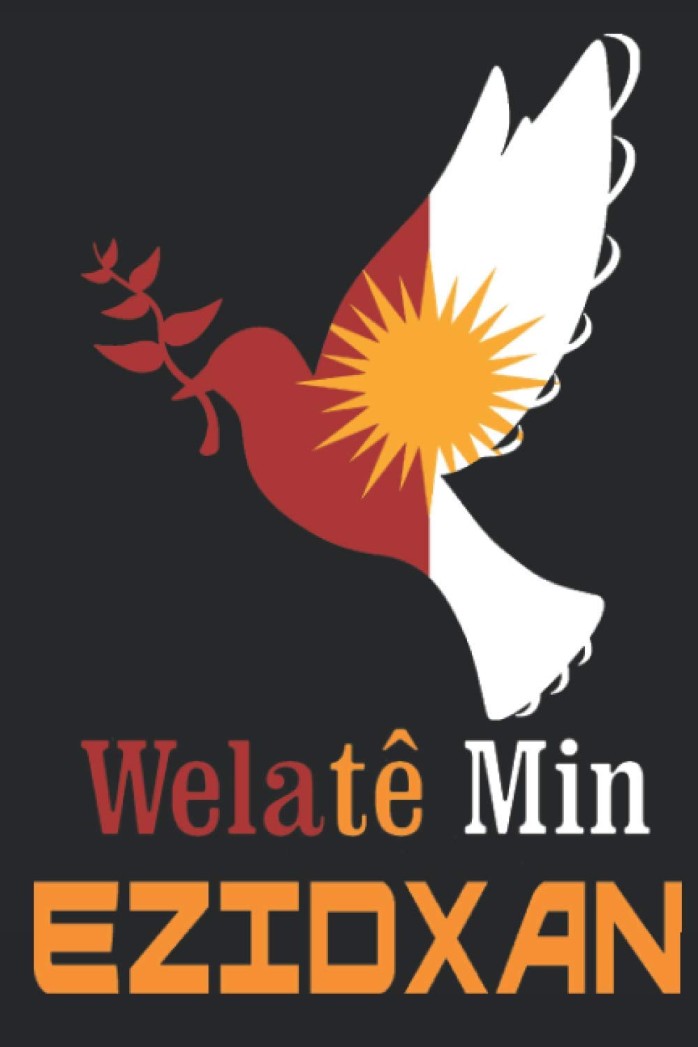 Ezidxan Lalish Tausi Melek Ezidi Schreibblock: Ezidxan Notizbuch mit 60 karierte Seiten: Ezidxan Notizbuch mit 60 karierte Seiten