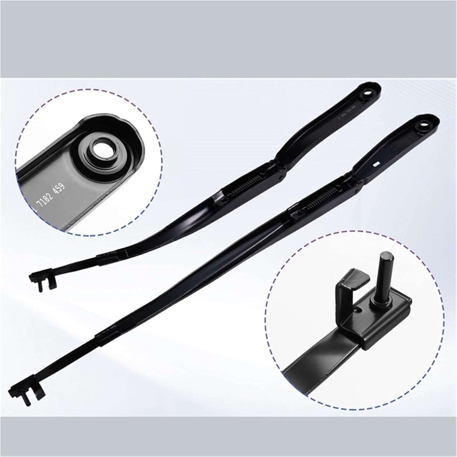 61617182594 Car Windshield Wiper Arm Car Wiper Arm For BMW F10 F11 F06 A61617203156 61617182459 Car Wiper Blades