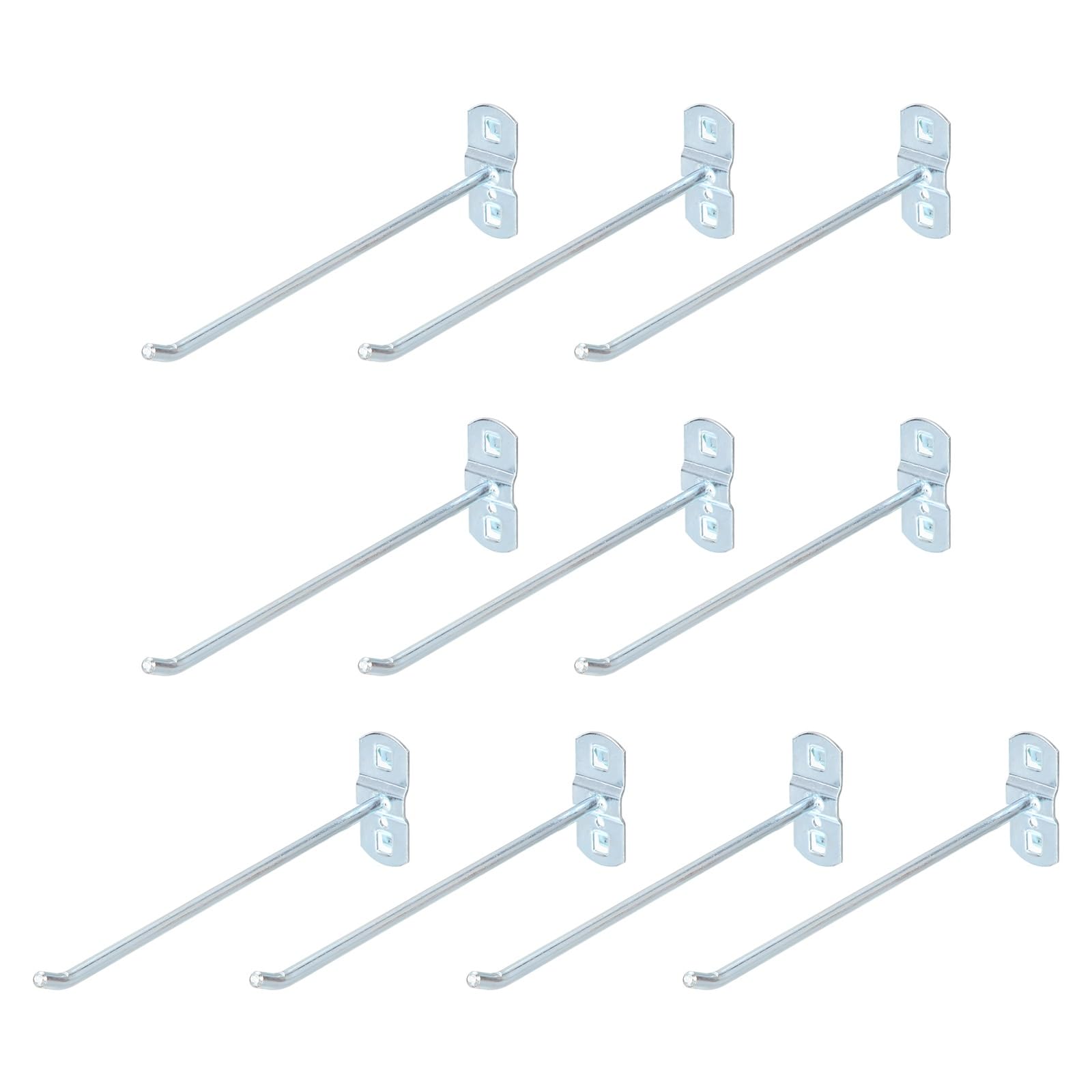 Crochets de panneau perforé robustes en métal 21,6 cm pour charge lourde