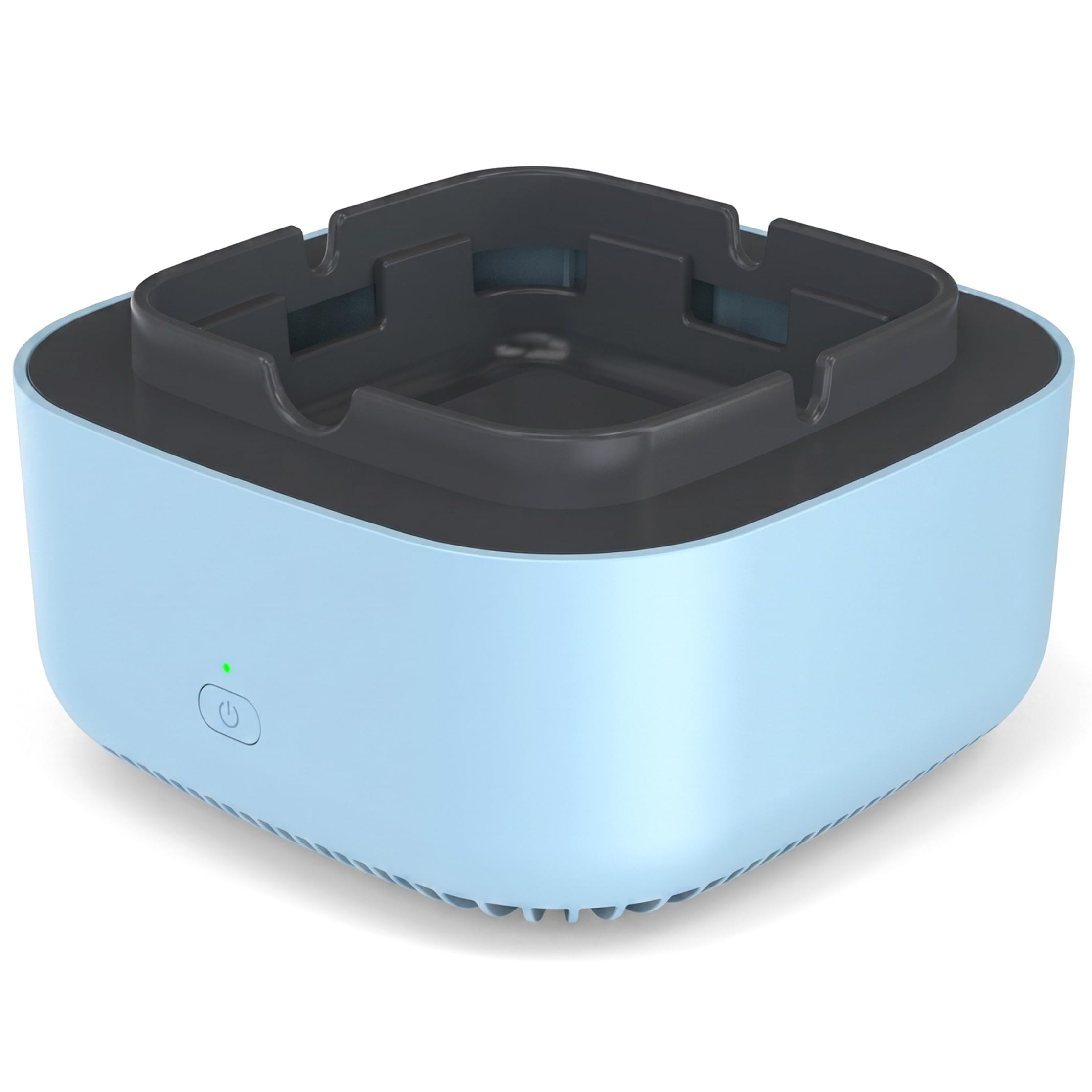 Bemonew Smokeless Ashtray, 2-in-1 Ashtray Circulating Purification, Multi-filter & Timer Battery-Powered Ash Tray for Home/Car/Office/Hotel