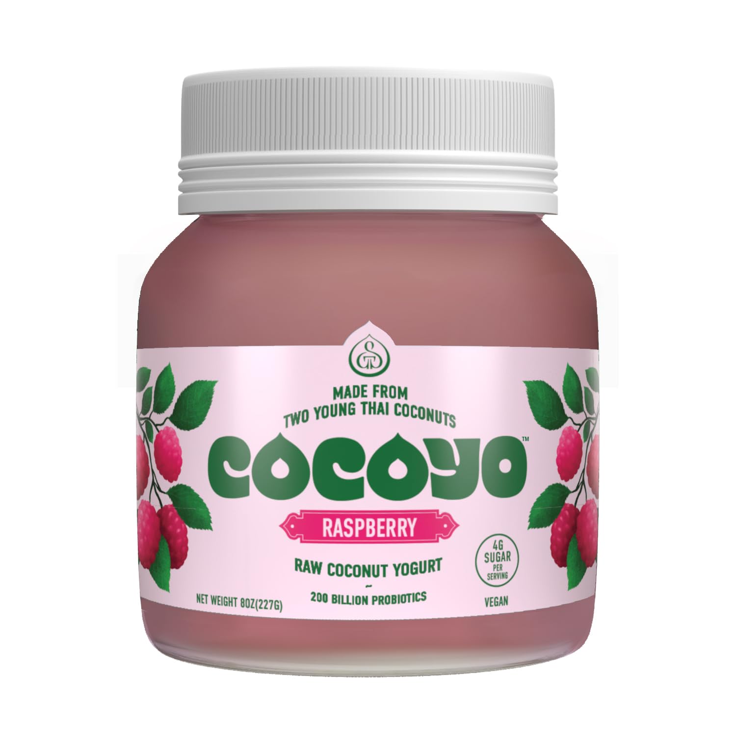 Amazon.com: COCOYO Living Coconut Yogurt - 8 oz - Raspberry
