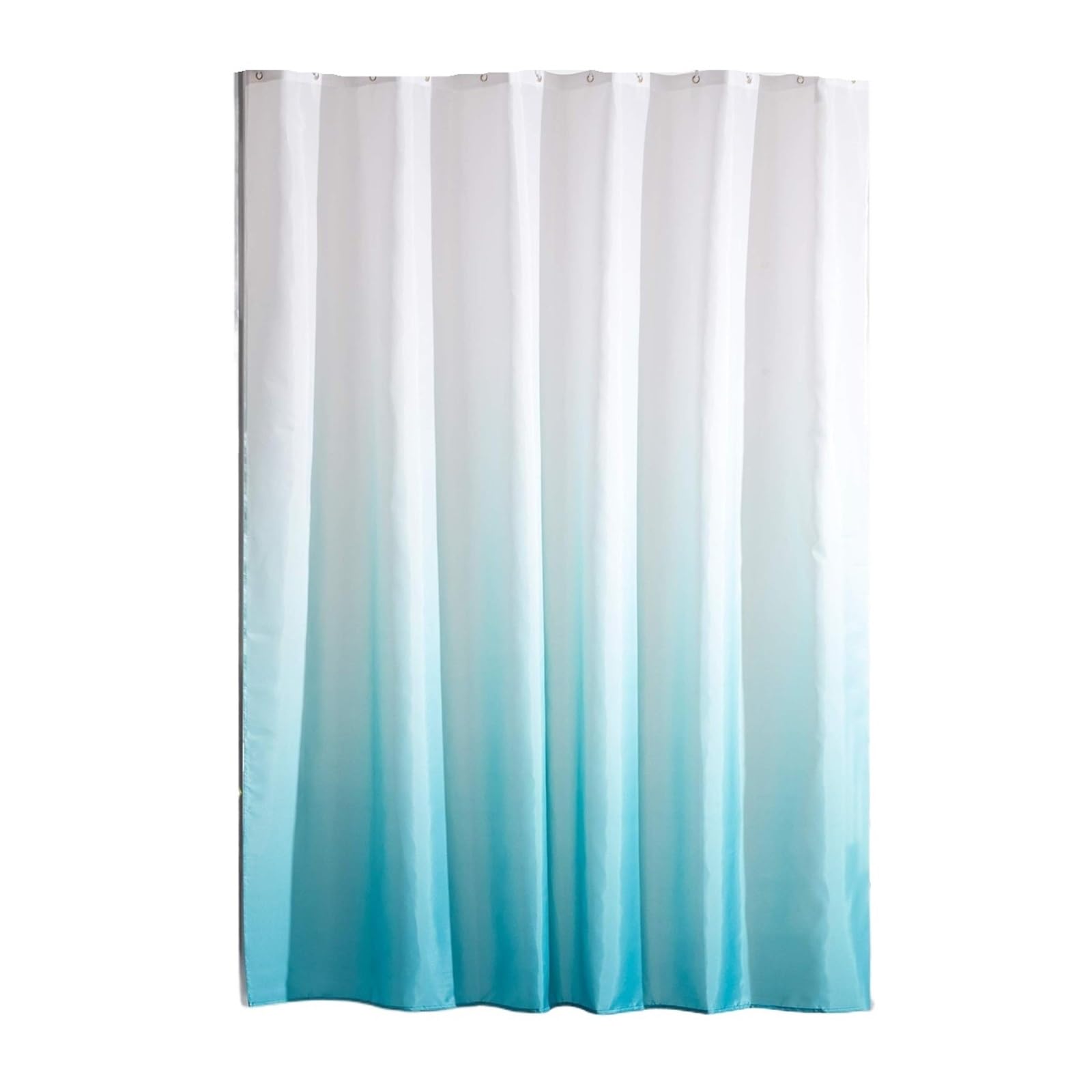 Rideau de douche épais opaque bleu clair 240x200 cm pour préserver l'intimité familiale