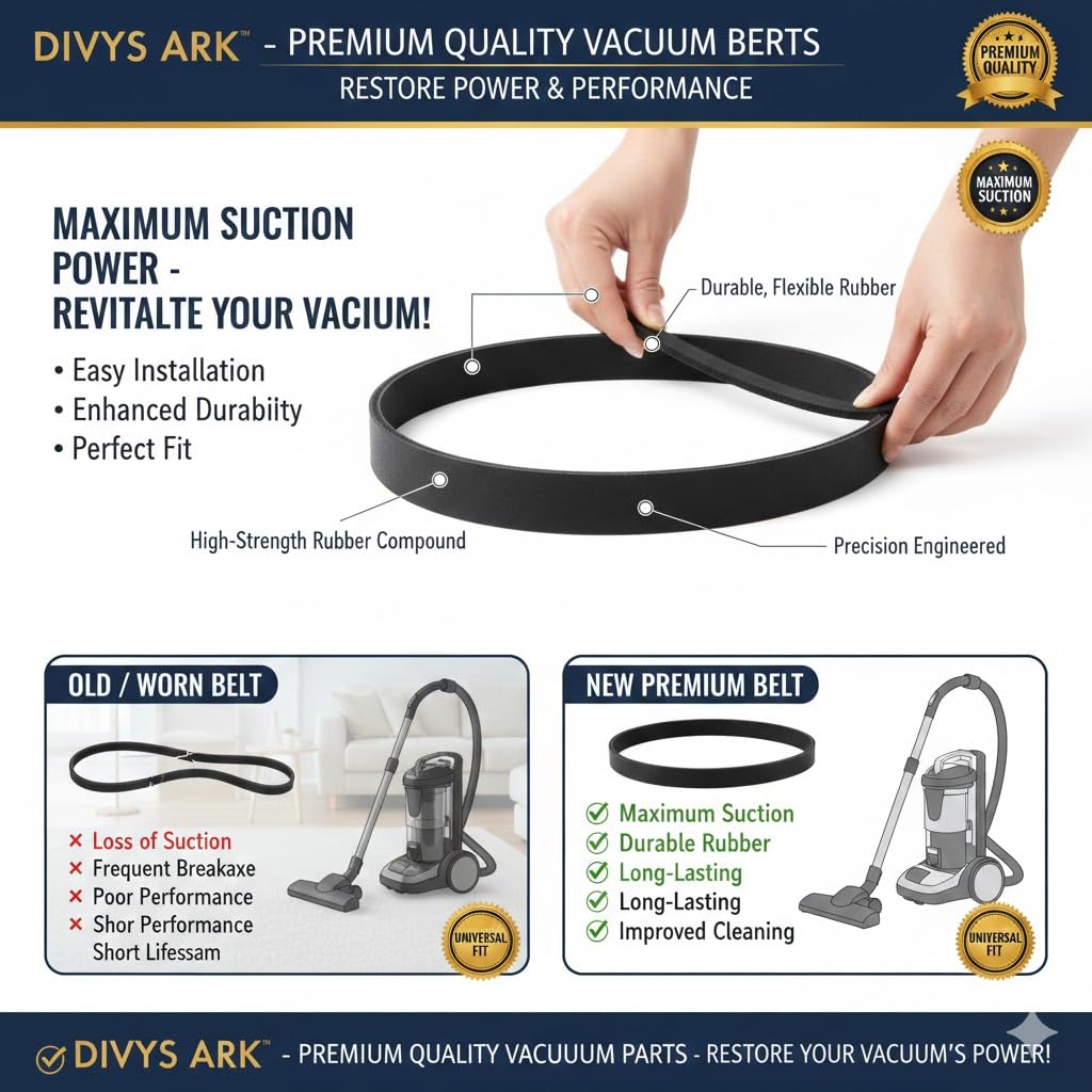 Replacement of Bissell Vacuum Cleaner Belt #Fb4895 (Old Part B-160-4895)