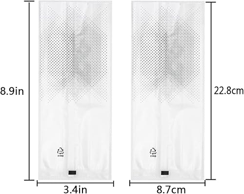 Miniatura 3 de SAILING-GO - Paquete de 100 bolsas de plástico translúcidas para galletas, pasteles, chocolate, dulces, envoltorios de aperitivos, buenas para