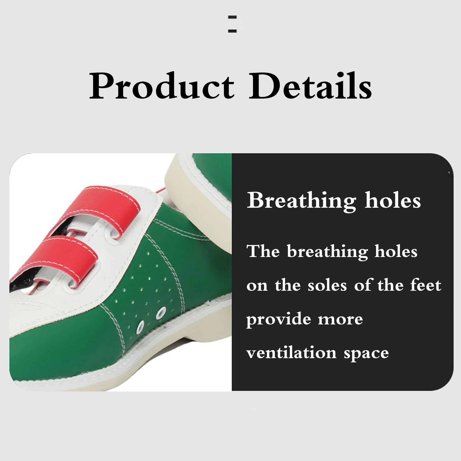 Scarpe da Bowling Leggera,Scarpe da Bowling in Pelle,Scarpe da Allenamento per Bowling,Sport Scarpe da Bowling,Unisex,Antiscivolo Traspirante,Autoadesive,per L'Interno All'Aperto