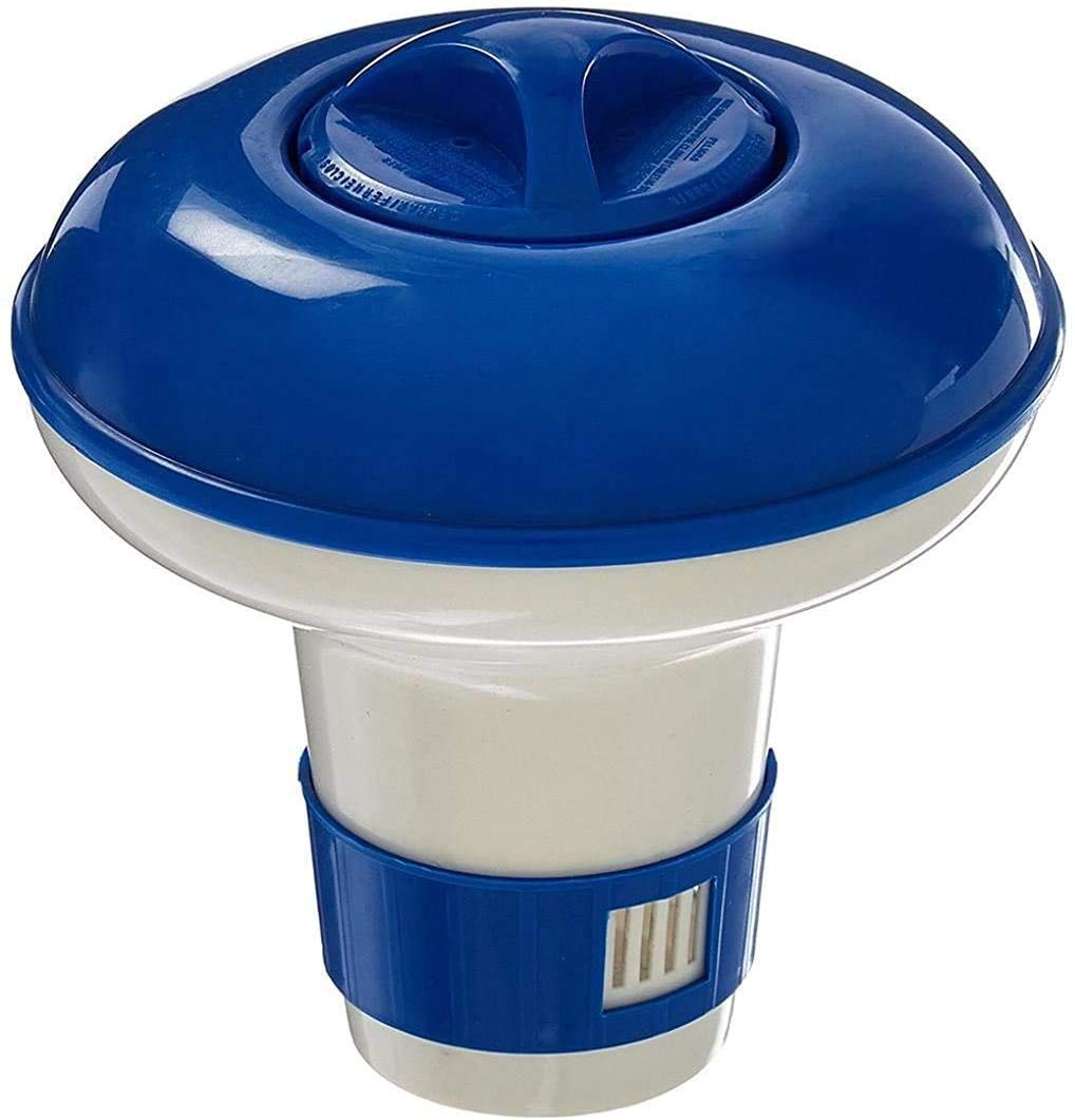 5 kg Cloro in pastiglie per Piscina gr 200 pastiglie tricloro 90% | Trattamento Manutenzione Acqua Piscina | con dosatore Galleggiante Incluso