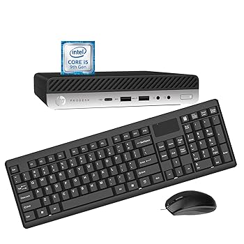 HP ProDesk 600 G5 Mini Desktop, Intel Core i5-9500T 2.20GHz