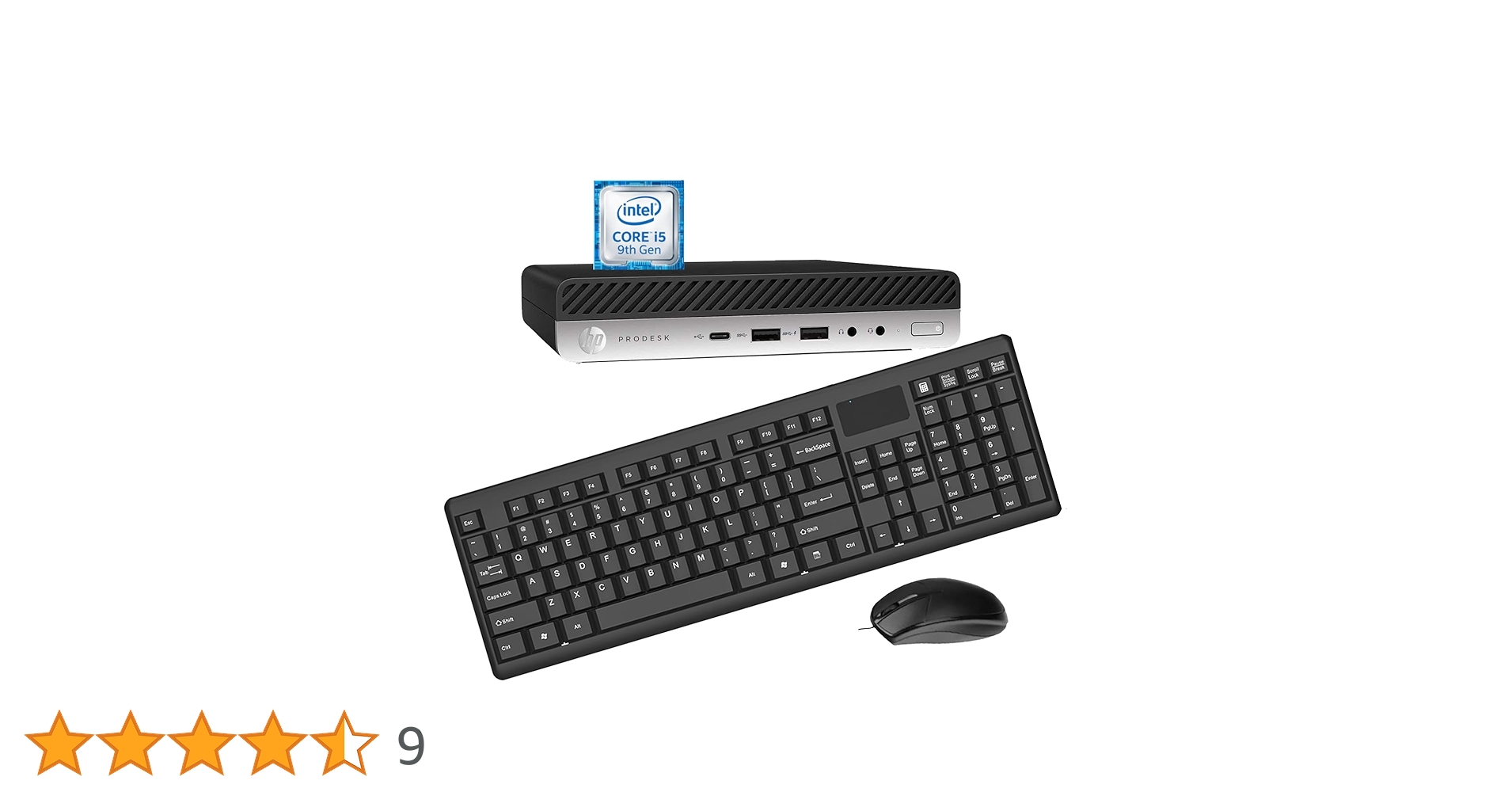 ミニPC HP ProDesk G5 Mini PC i5-9500T 16GB RAM HP ProDesk 600 G5 Mini Desktop, Intel Core i5-9500T 2.20GHz