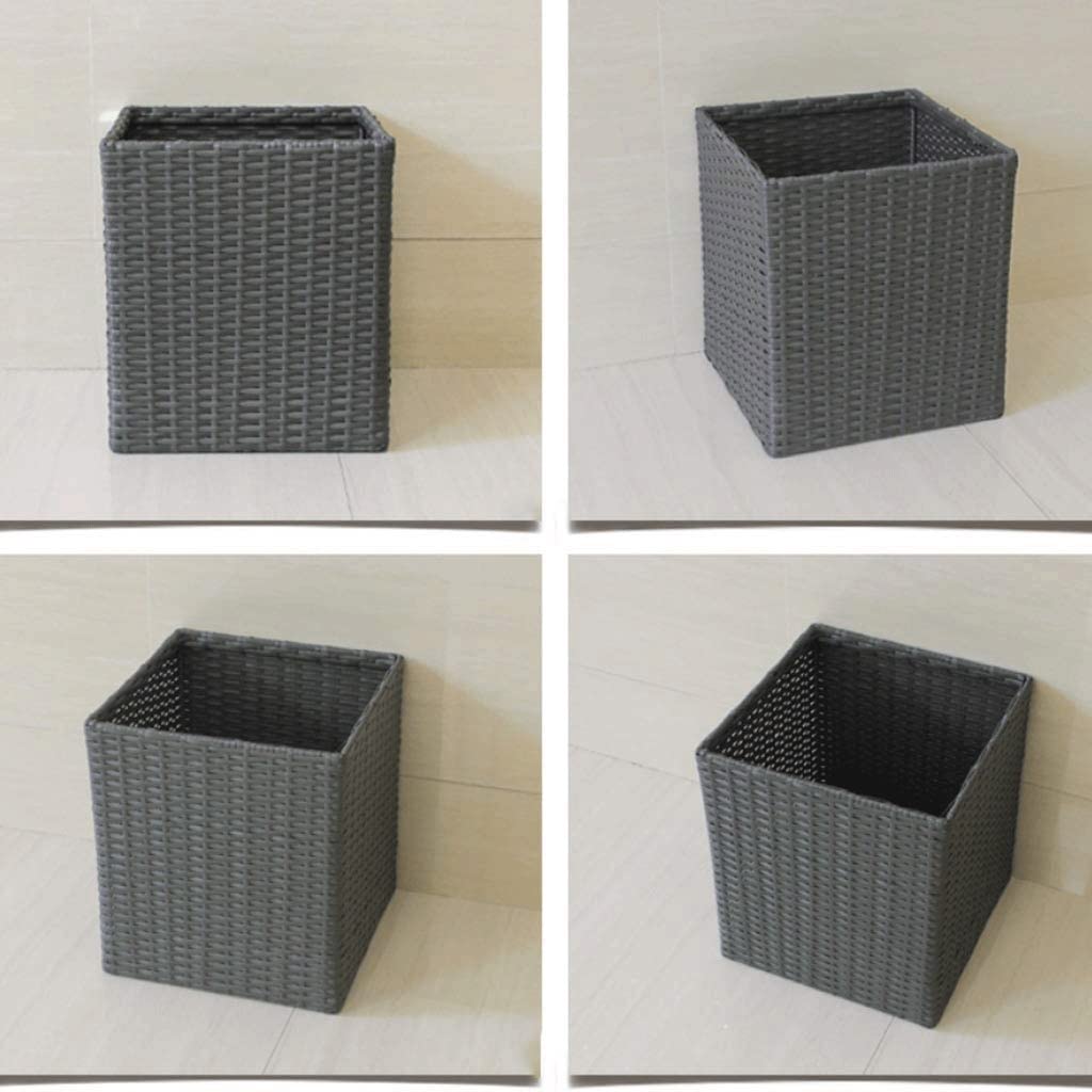 Papelera de Interior, Cesta para Cocina, Papelera, Ropa Gris, Almacenamiento, baño, casa, Oficina, Papelera y contenedor de Reciclaje