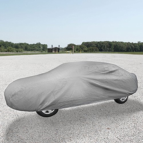 Image of FH Group C502-L Universal Fit Large Non-Woven Resistant Automotive Car Cover, Fits Cars up to 190 Inches
