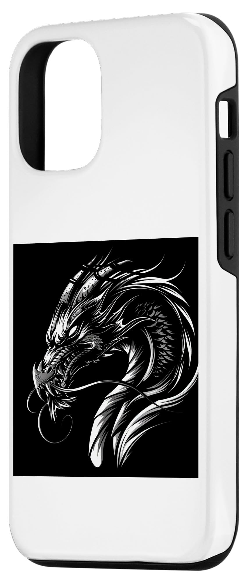 iPhone 15 Pro Fantasy Dragon Aesthetic Dragon Gifts Men & Women Case - Image 2
