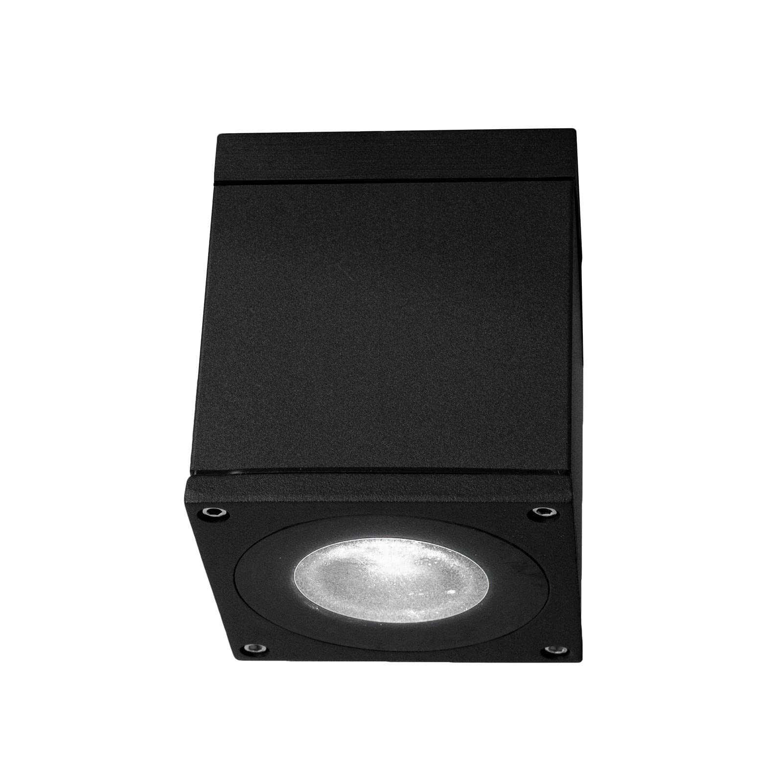 FARETTO PLAFONIERA SOFFITTO LED GU10 LAMPADA QUADRATA ESTERNO IMPERMEABILE IP65