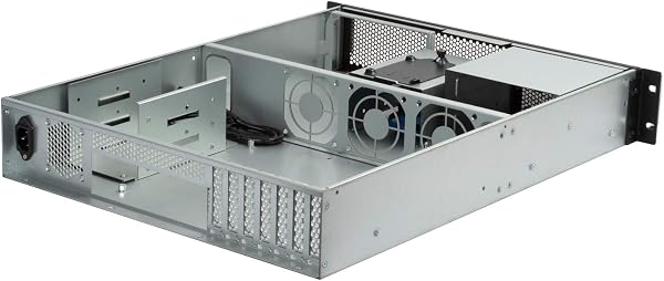 SilverStone Technology RM23-502, 2U dual 5.25" drive bay ATX rackmount industrial storage server chassis with USB 3.1 Gen1 interface, SST-RM23-502 - 4