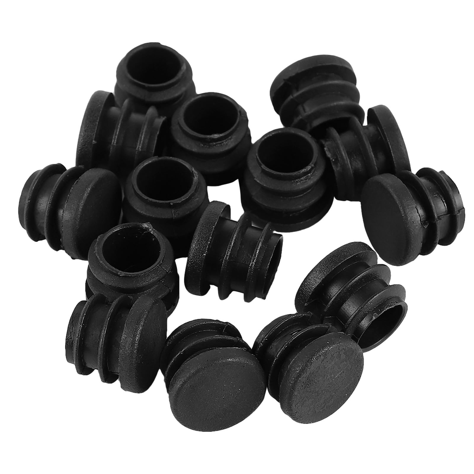 Tapones de tubo redondos de 25 mm para renovar las sillas de su cocina y comedor, pack de 100