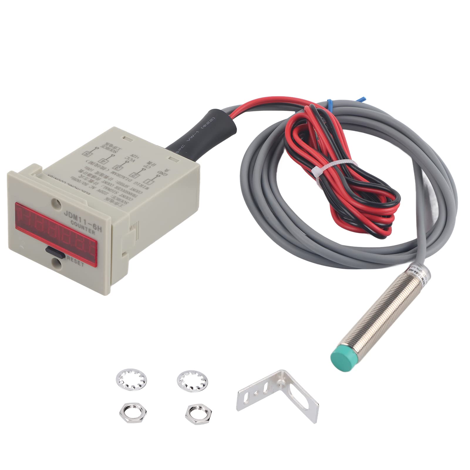 Metallzähler-Sensor-Zählsystem, hohe Genauigkeit, vielseitige Zählmethoden, Stromausfallspeicher, für die industrielle Automatisierung (AC220V)