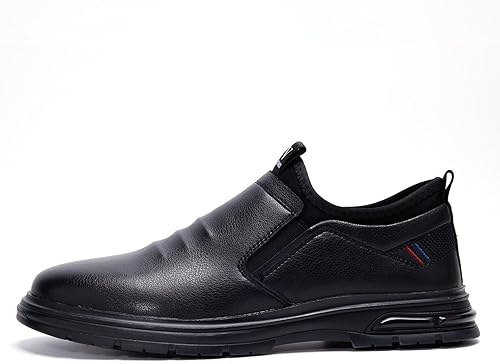 Miniatura 2 de Non Slip Work Shoes for Men Waterproof Slip on Slip Resistant Work Shoes Food Service Kitchen Restaurant Chef Dress Shoes