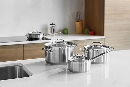 Miniatura 8 de Berghoff Juego de utensilios de cocina de acero inoxidable, plateado