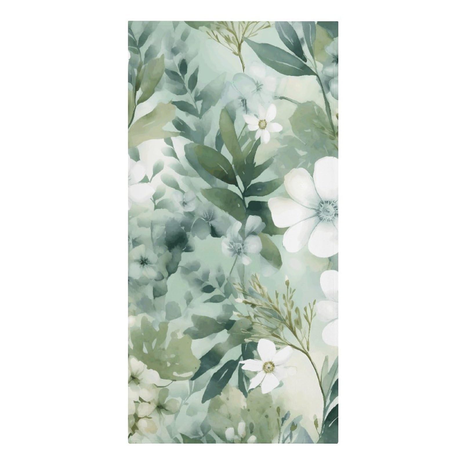 asbwuo Flower Pattern Beach Towels Extra Large Quick Dry Absorbent