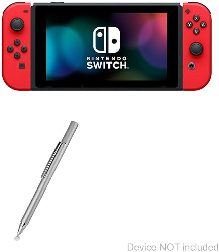 Miniatura 1 de BoxWave - Lápiz capacitivo compatible con Nintendo Switch, lápiz capacitivo FineTouch, lápiz capacitivo súper preciso para Nintendo Switch, color