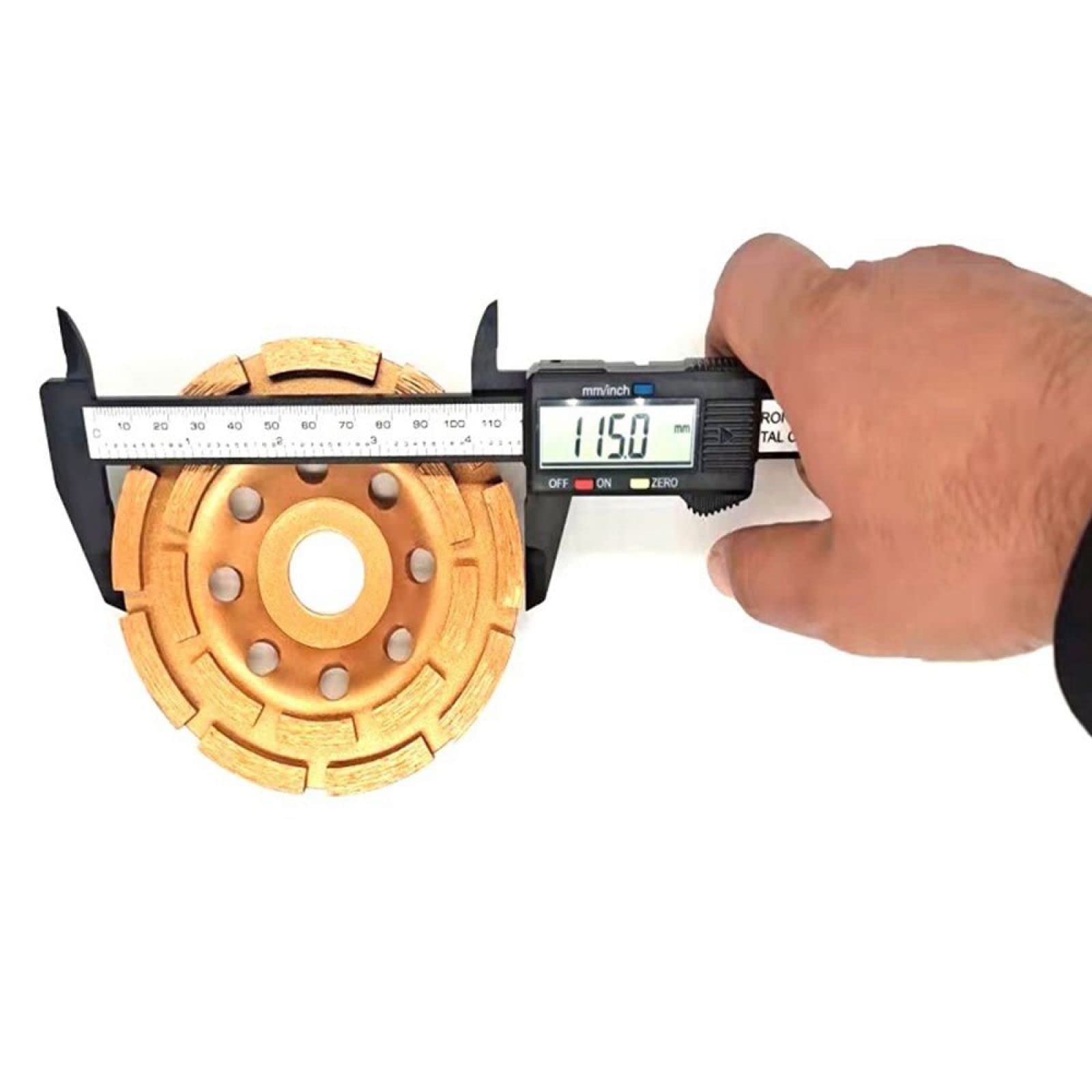 Diamentowa tarcza szlifierska， Diamentowa tarcza tnąca 115/125 mm Ultracienka wielofunkcyjna stal stop żelaza diamentowa tarcza tnąca do metalu ostra tarcza szlifierska do lutowania(115mm Style2)